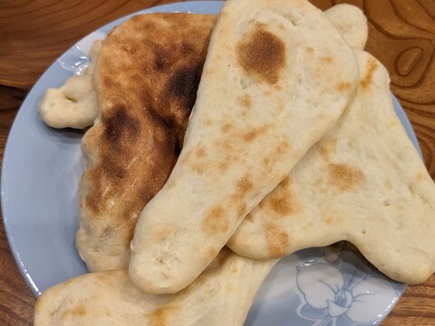 HBで!家族に大好評の完食ナン(ヨーグルト不要)